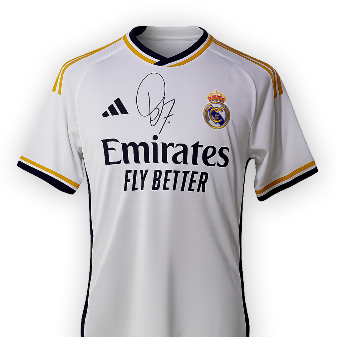 Vinicius Jr. signed Real Madrid Jersey